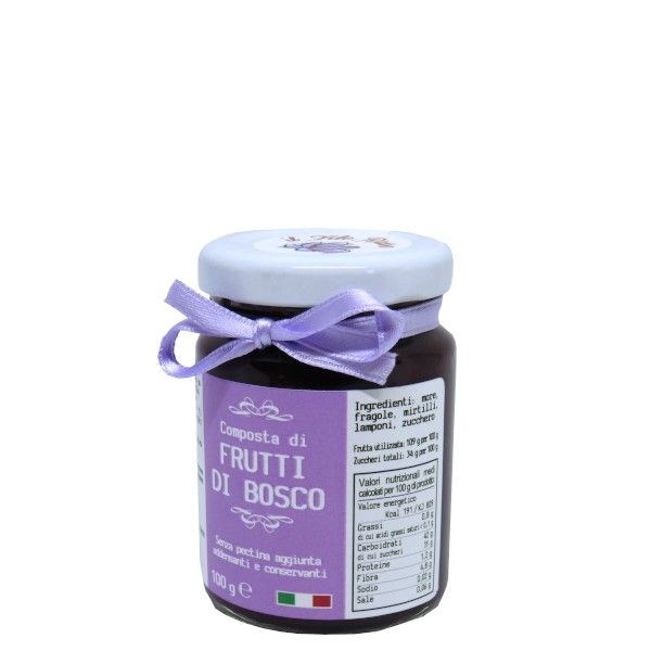 il Filo Rosso, Waldfruchtmarmelade extra, 100g